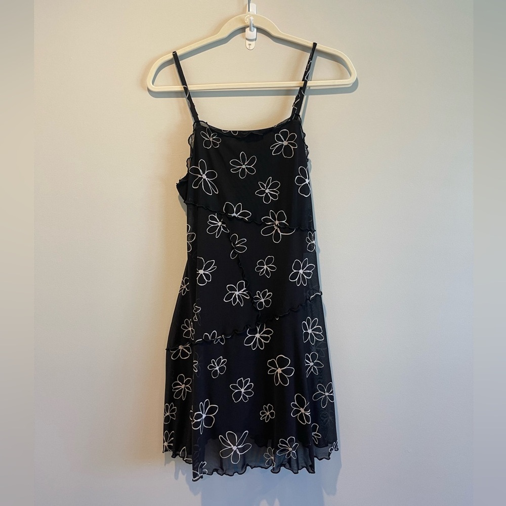 Wild Fable Women’s Black Floral Dress
